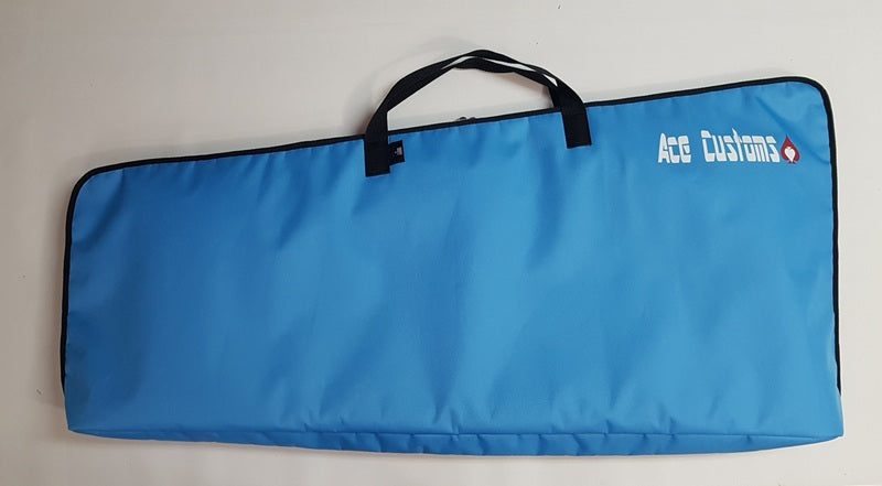 RC Double Wing Bag and Wing Carrier, Light Blue, Made in USA - Ace Customs