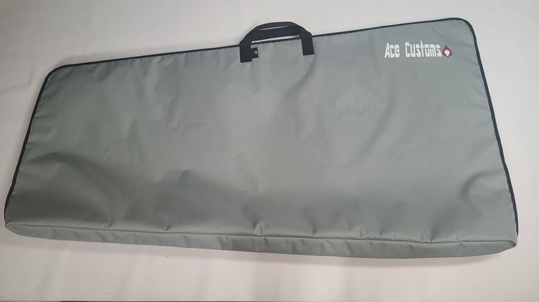 RC Double Wing Bag and Wing Carrier, Silver Gray, Made in USA - Ace Customs