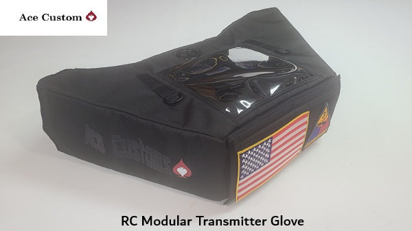 RC Modular Transmitter Glove Black Ace Customs