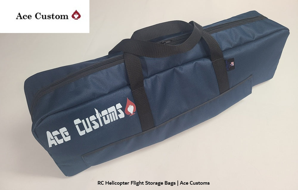 RC Helicopter Flight Bag Navy Ace Customs