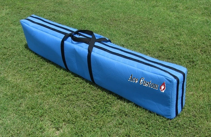RC Custom Double Glider Bags and Sailplane bags and Model bags, Light Blue, Made in USA - Ace Customs, AceCustomWingBag.com