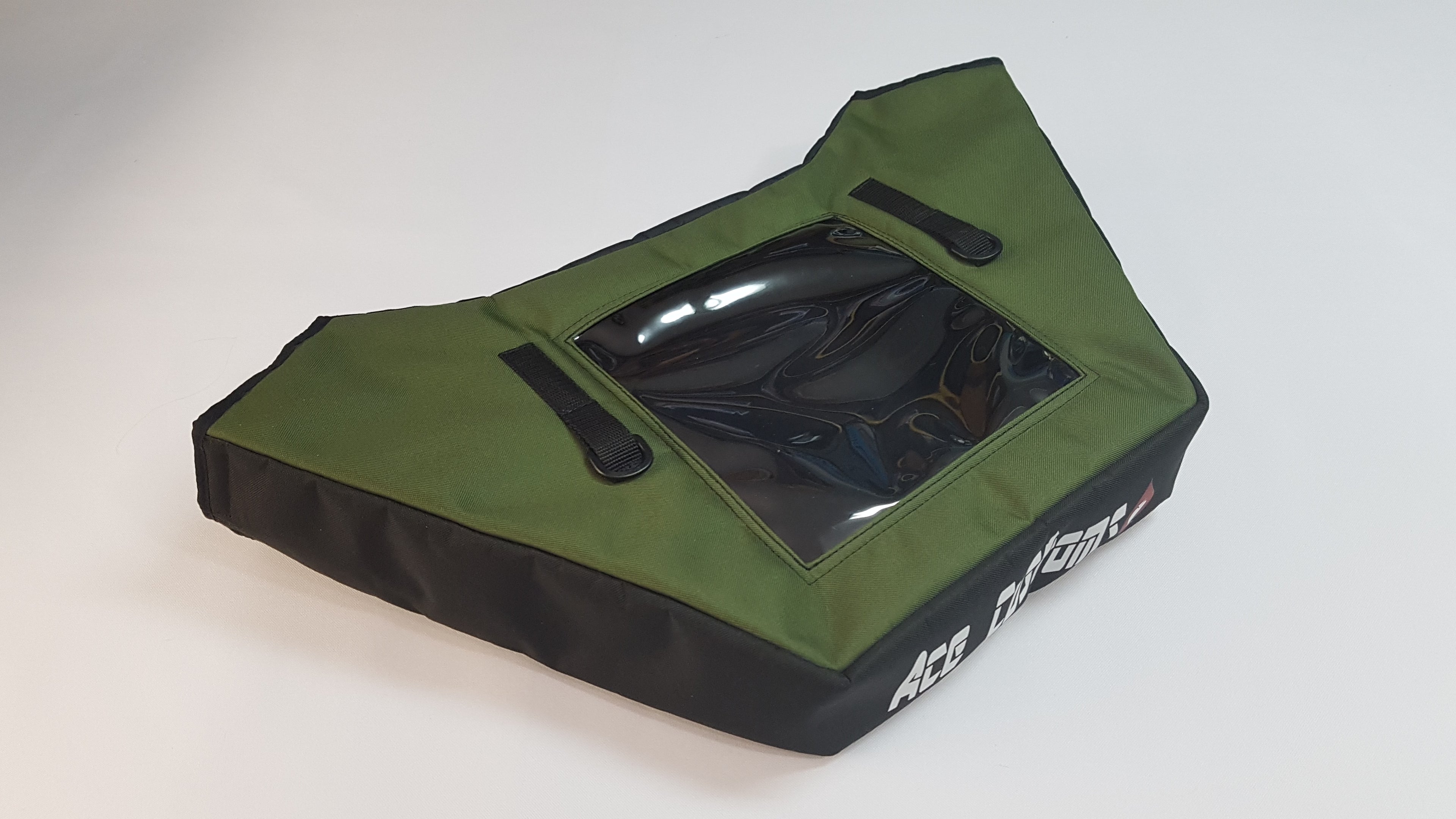 Ace Customs Extreme RC Transmitter Glove Winter Transmitter Case Green and Black by Ace Customs, Ace custom wing bag, Ace Wing Carrier