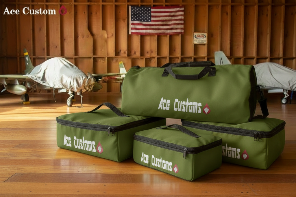Ace Customs Bags - All Olive Green