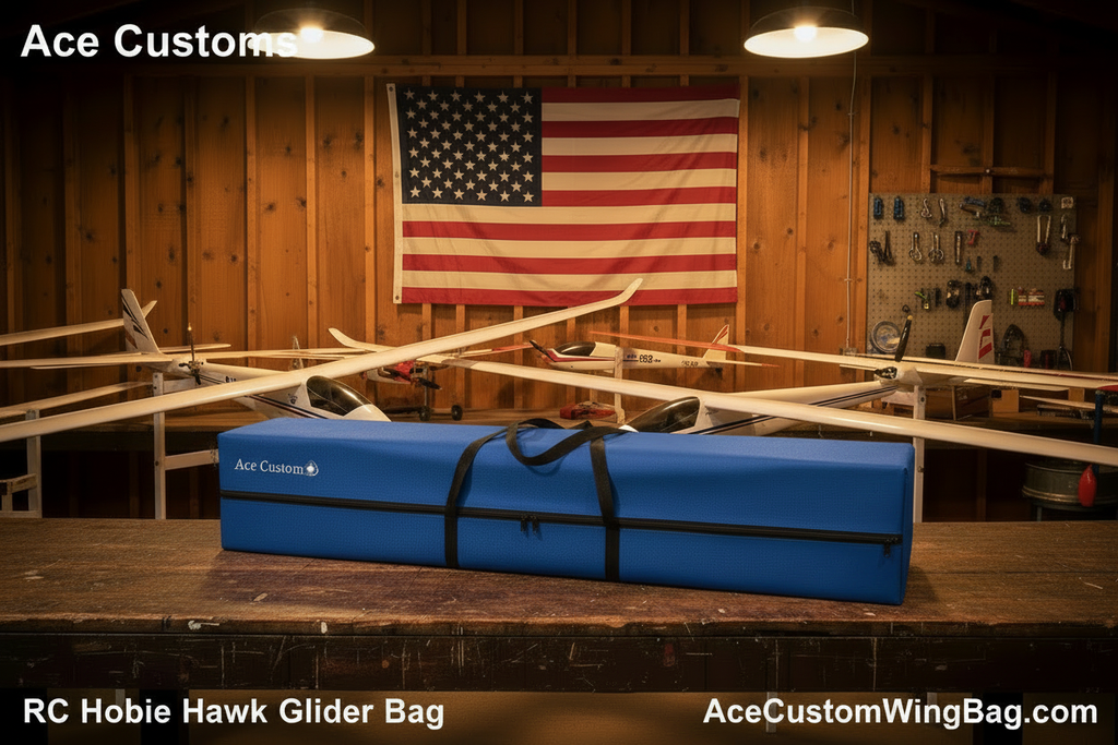 RC Hobie Hawk Glider Bag, Royal Blue, Made in USA - Ace Customs