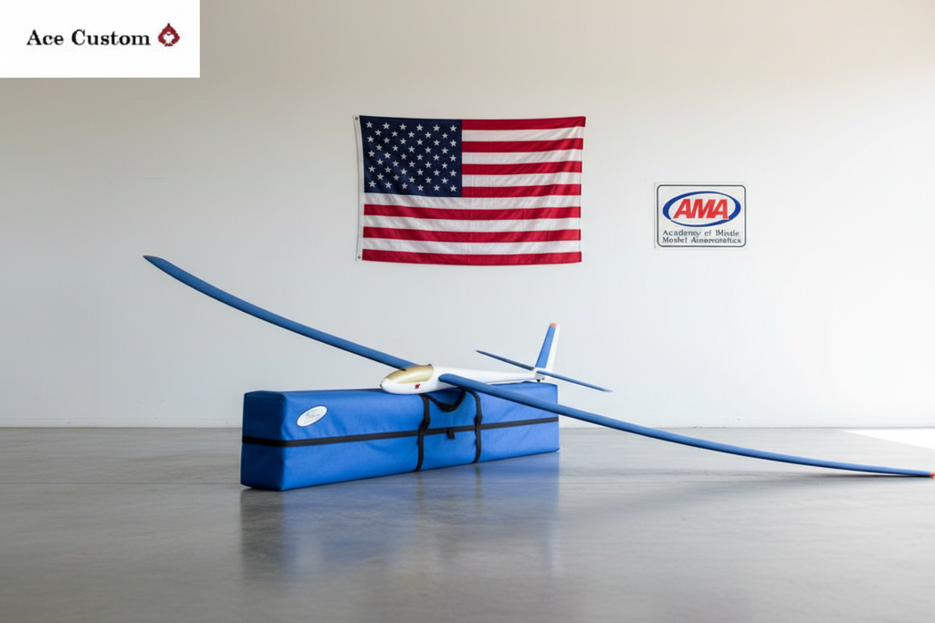 RC Hobie Hawk Glider in Hangar