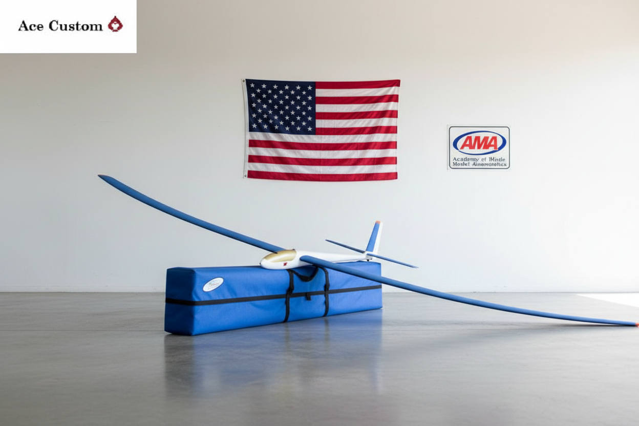 RC Hobie Hawk Glider in Hangar