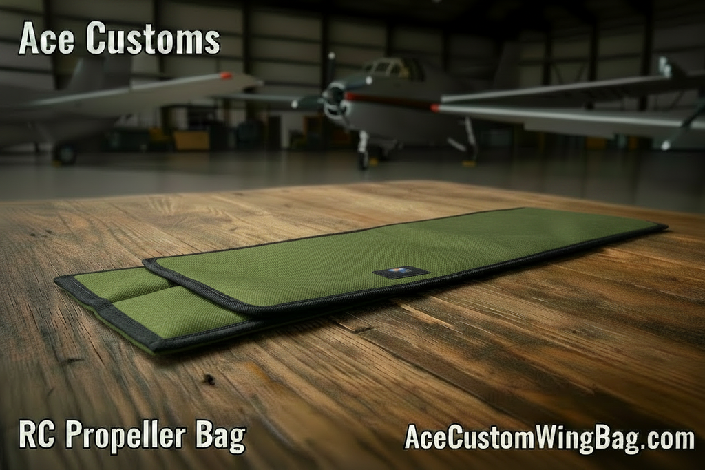 RC Propeller Bag Olive Green, Made in USA - Ace Customs