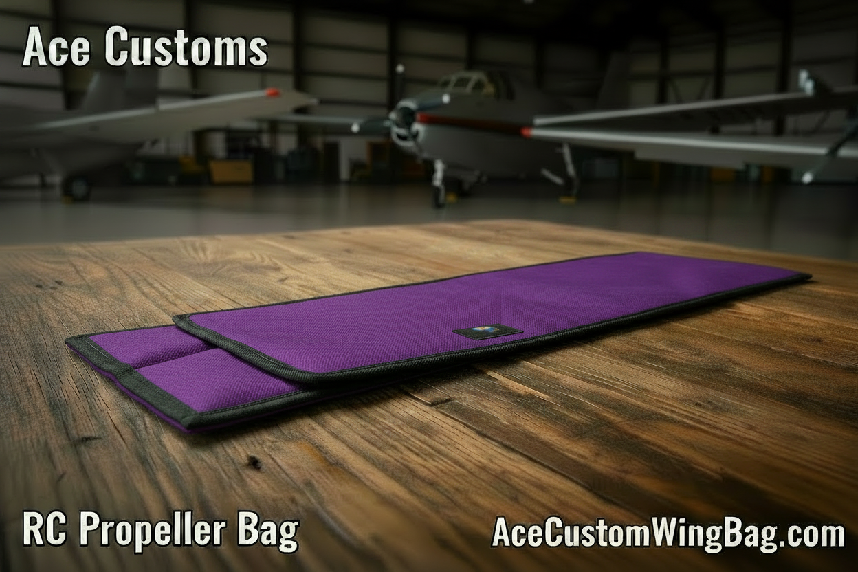 RC Propeller Bag Purple, Made in USA  - Ace Customs