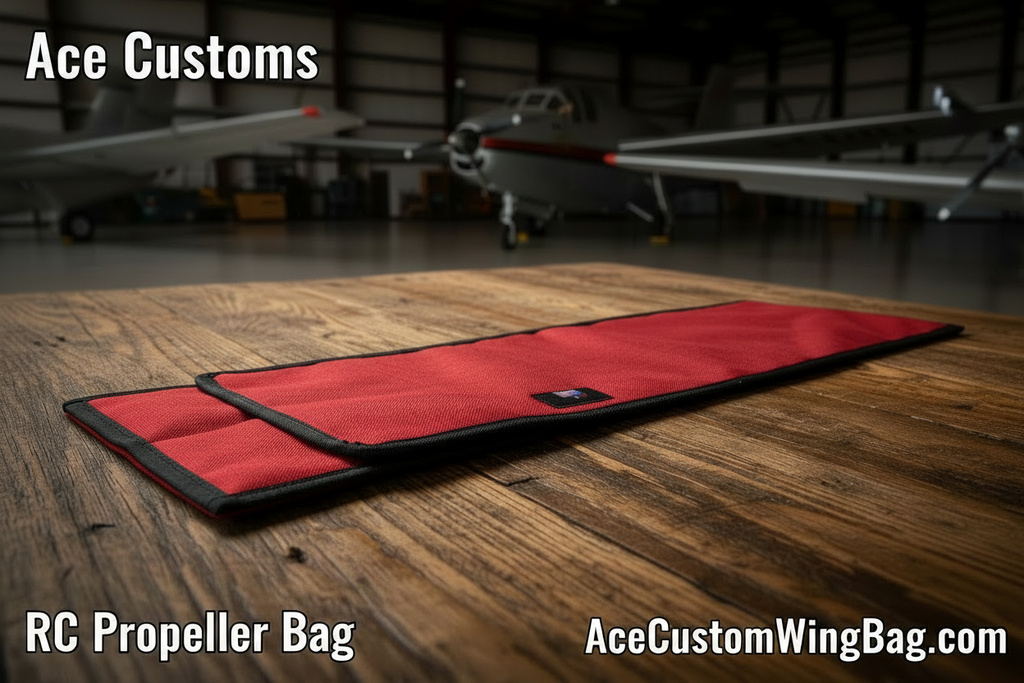 RC Propeller Bag Red, Made in USA - Ace Customs