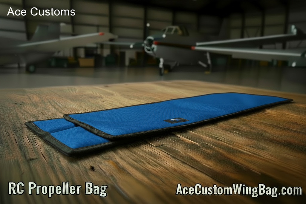 RC Propeller Bag, Royal Blue, Made in USA, Ace Customs