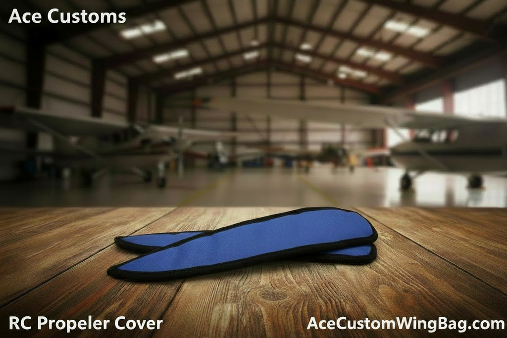 RC Propeller Cover prop cover, Navy Blue, Made in USA - Ace Customs