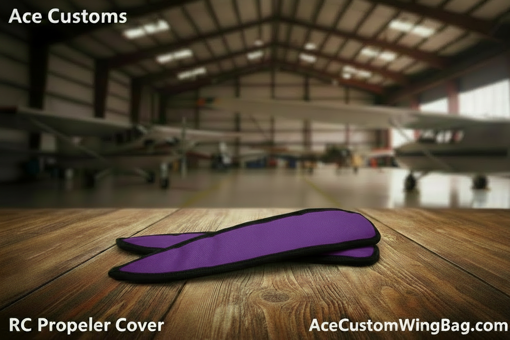 RC Propeller Cover prop cover, Purple, Made in USA - Ace Customs